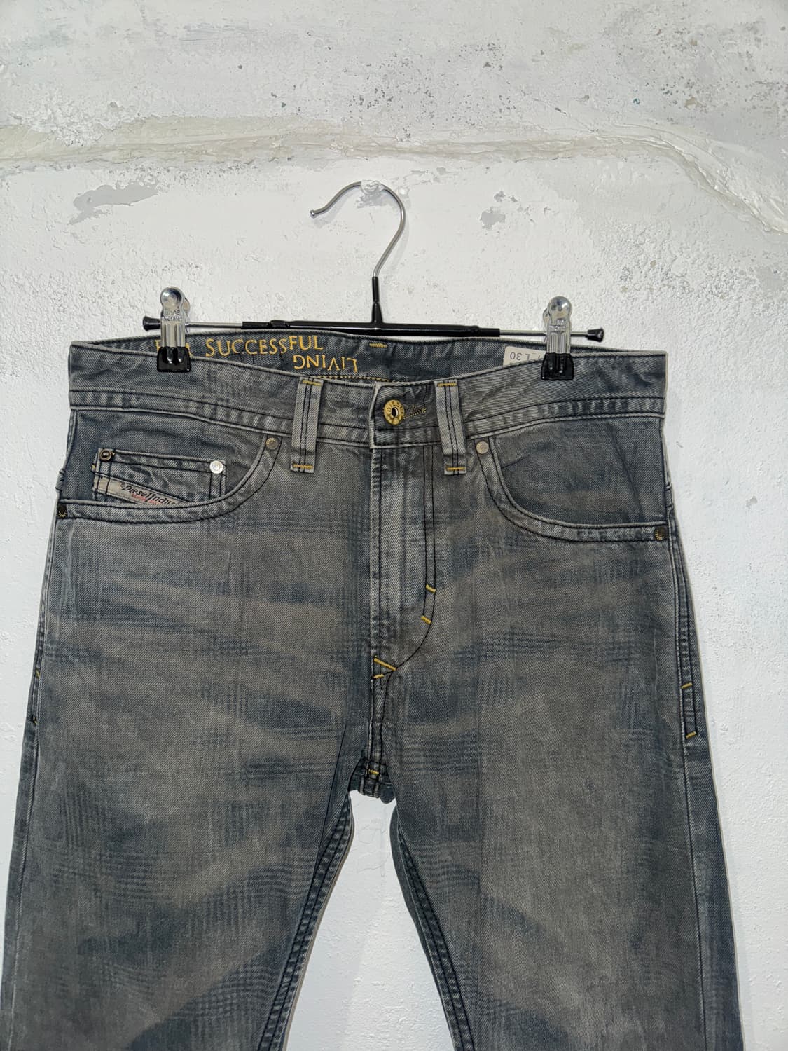 Diesel 디젤 빈티지 워싱 데님팬츠 상품이미지4