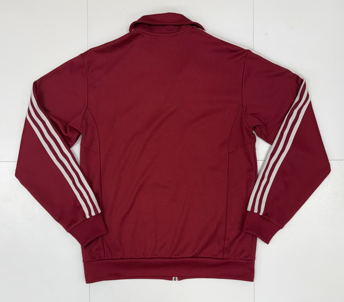 (100)아디다스 져지 삼선 니트 버건디 트랙탑 상품이미지5