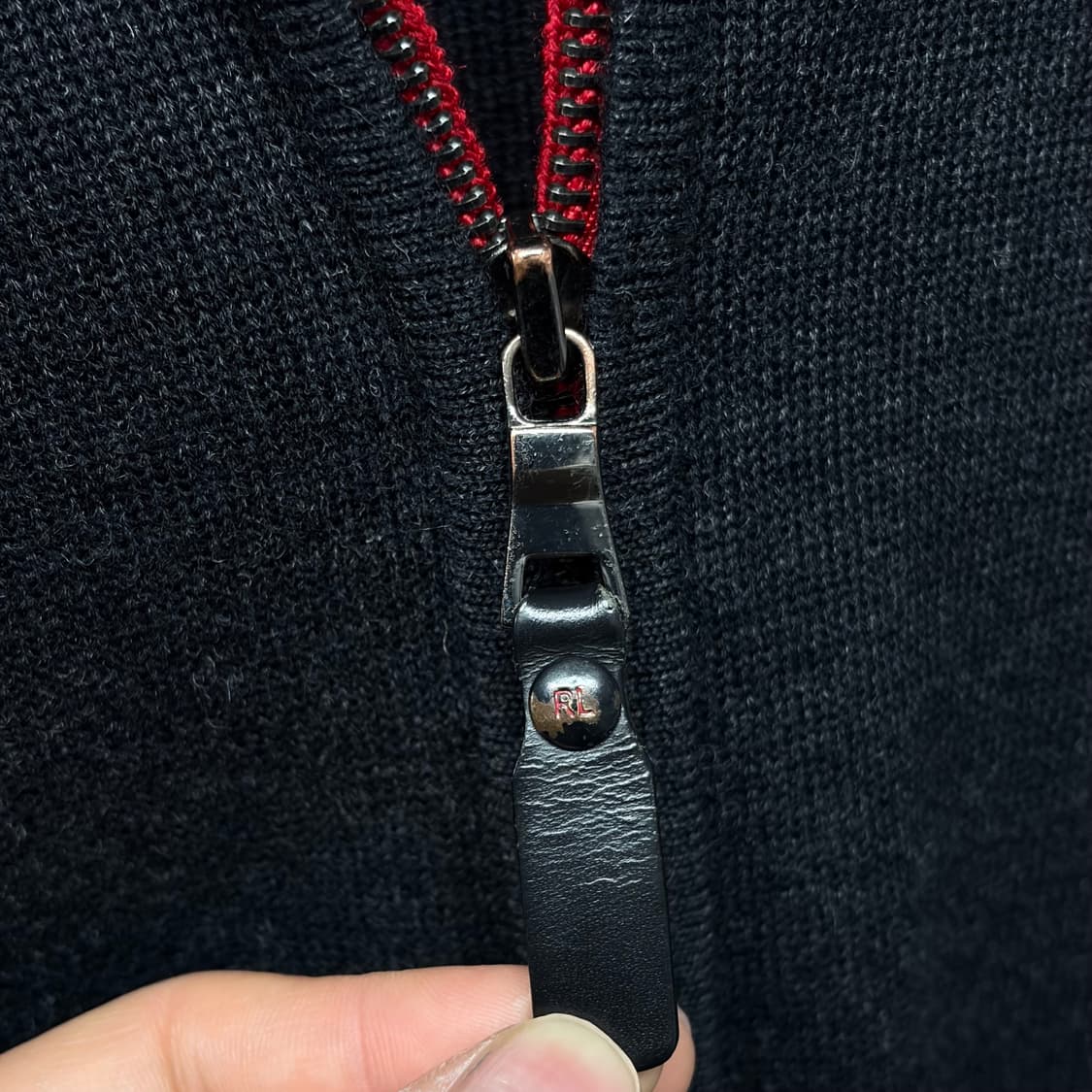 폴로 랄프로렌 울 니트 집업 상품이미지3