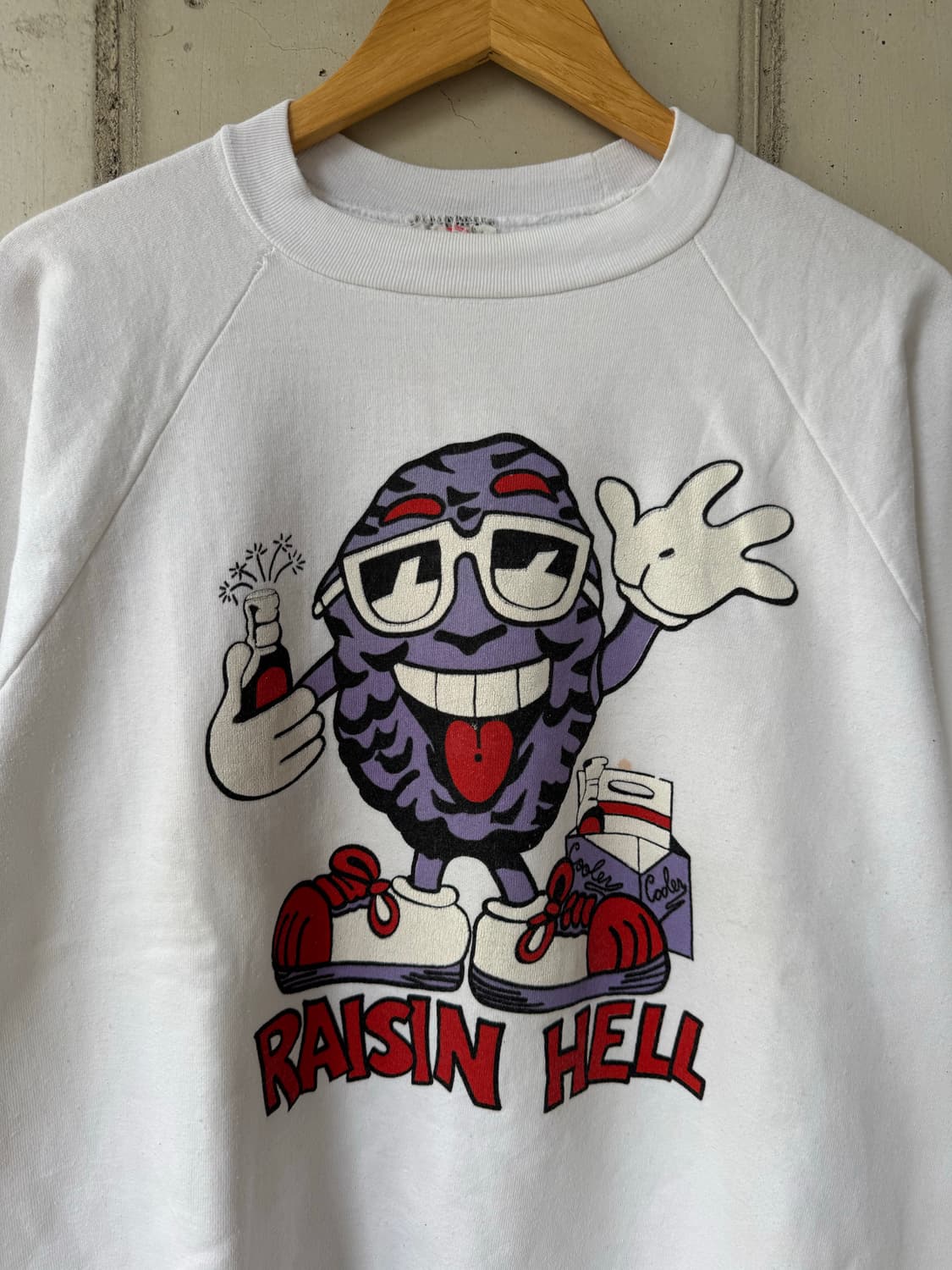 80s Raisin Hell 스웻셔츠 상품이미지2