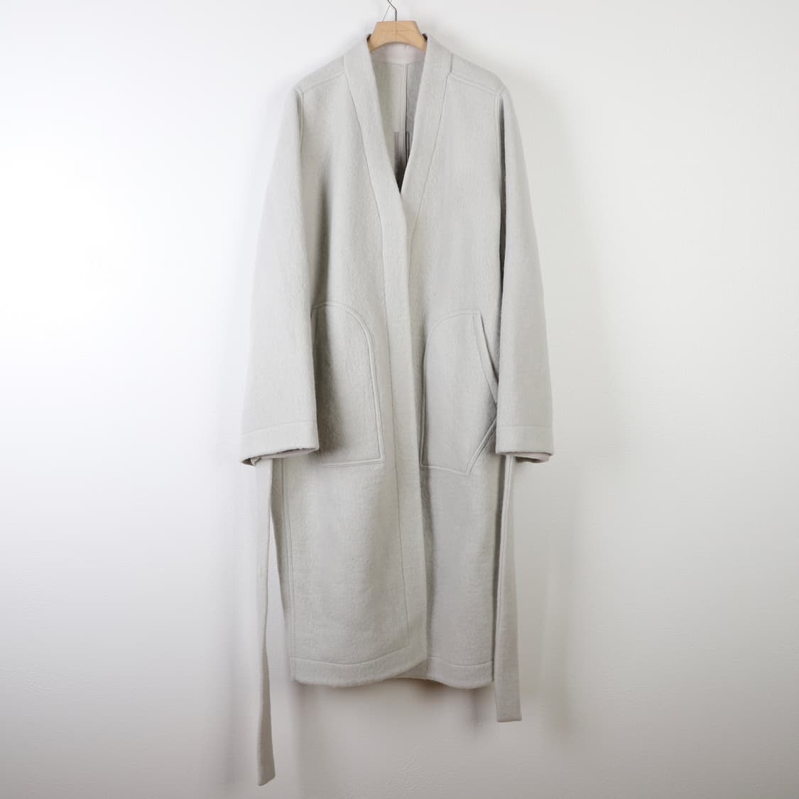 46 / Rick Owens 릭오웬스 울 알파카 로브 코트 상품이미지2