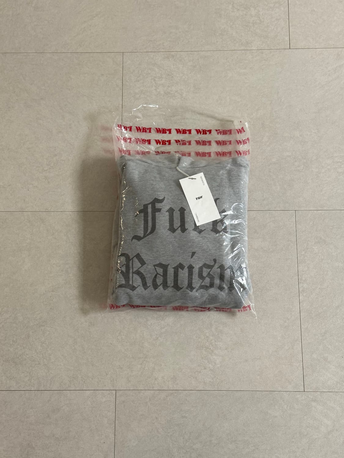 블라인드 파일즈 멜란지 그레이 후드 L 상품이미지2