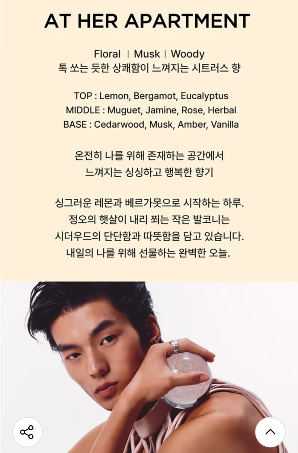 퍼퓸드 키스 오드퍼퓸 앳 허 아파트먼트 향수 50ml 상품이미지2