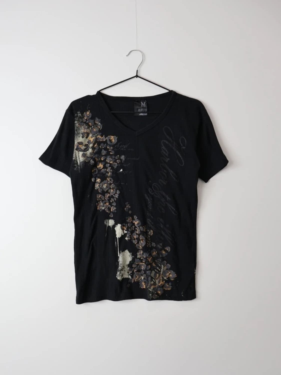 JPN Y2K Floral Graphic T shirt 상품이미지4