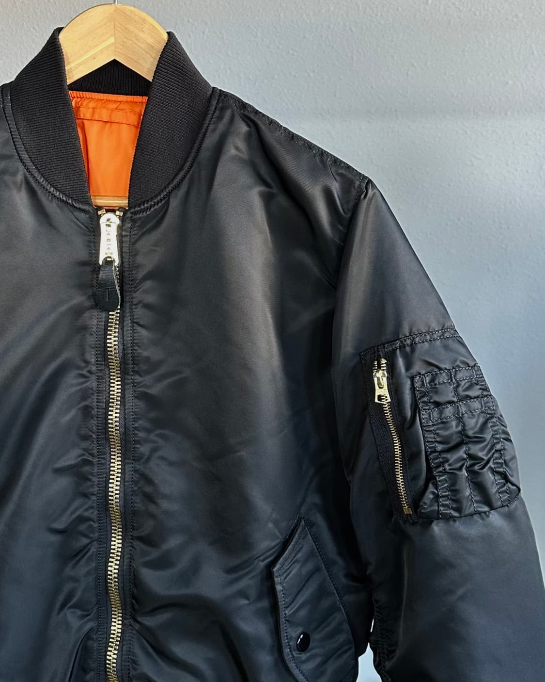 [S]알파인더스트리 MA-1 항공 점퍼 MIL-J-82790J 상품이미지4