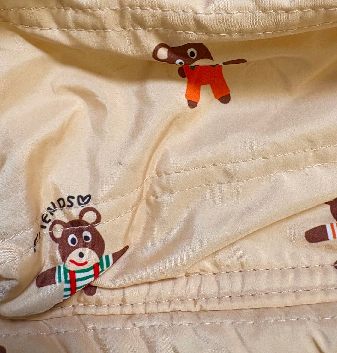 곰돌이 일본 빈티지 백팩  가방 모리걸 y2k 리락쿠마 다마고치 인형 상품이미지8