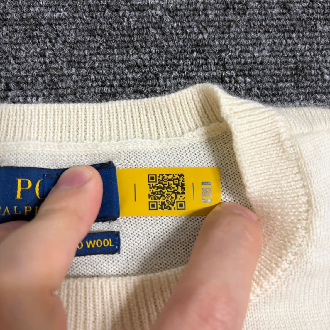 폴로 랄프로렌 메리노 울 니트 상품이미지5