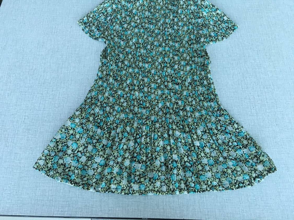 floral pleated top 상품이미지2