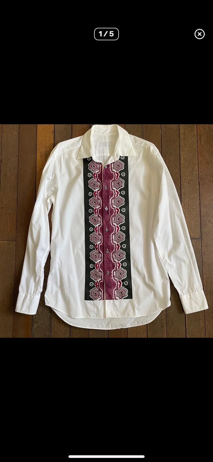 (구매)프라다 FW05 Patten button up shirt 구합니다 상품이미지1
