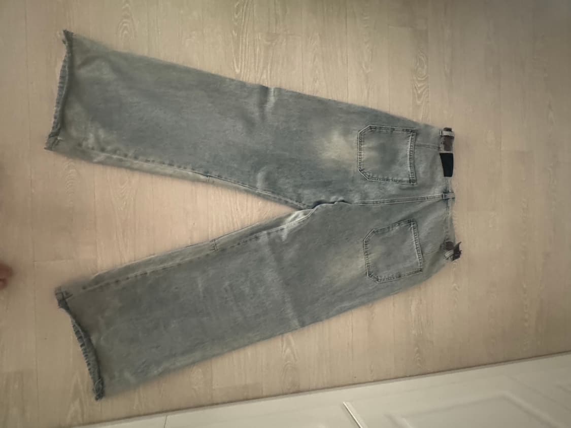 폴리테루 리벳 고시마 데님 블리치드 아이스3 상품이미지2