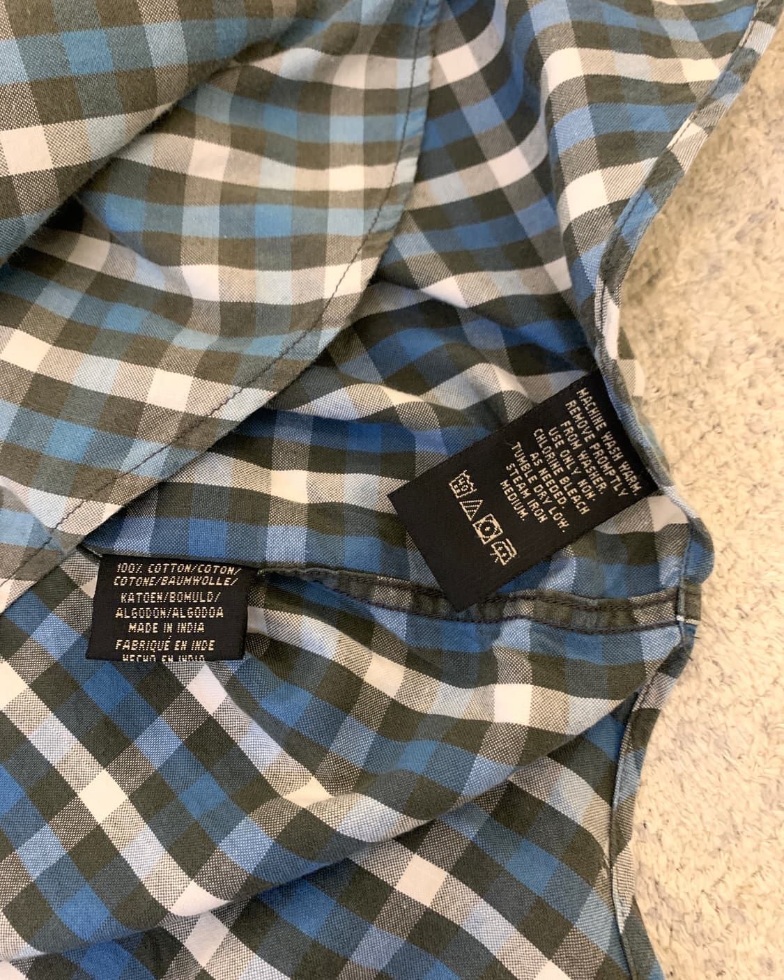 RRL 반팔 체크 셔츠 상품이미지7