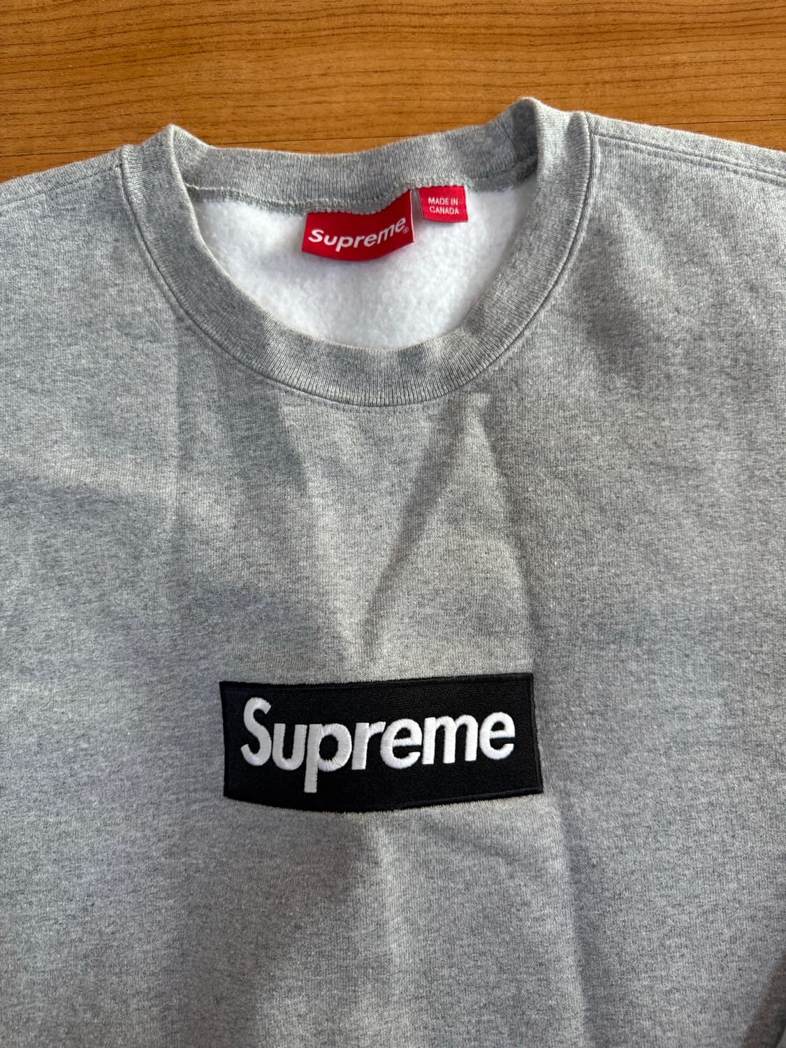 슈프림22FW 박스로고 크루넥 상품이미지4