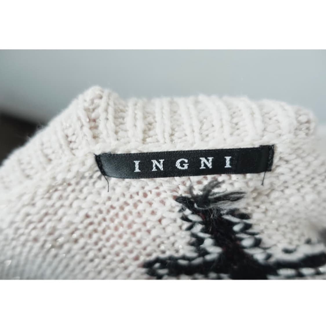 INGNI 십자가 니트 빈티지 갸루 페어리 핀터레스트 상품이미지4