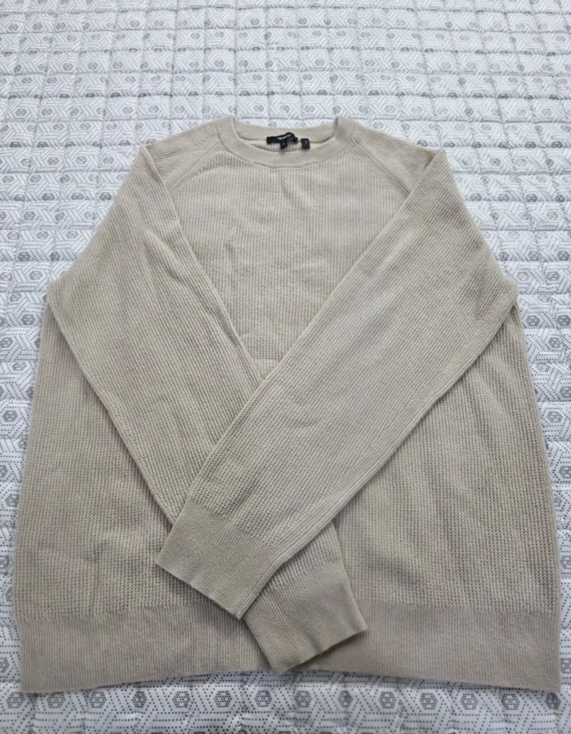 띠어리 남성 100% 캐시미어 와플 니트 105 상품이미지3