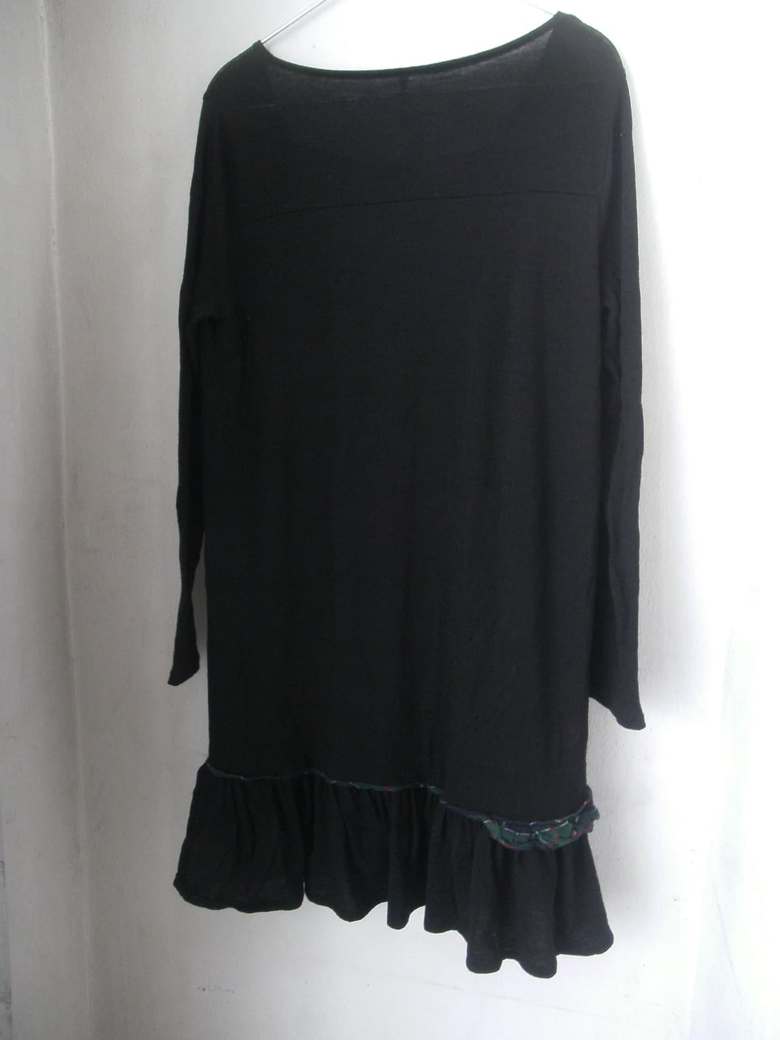 sunao kuwahara check frill dress 상품이미지4