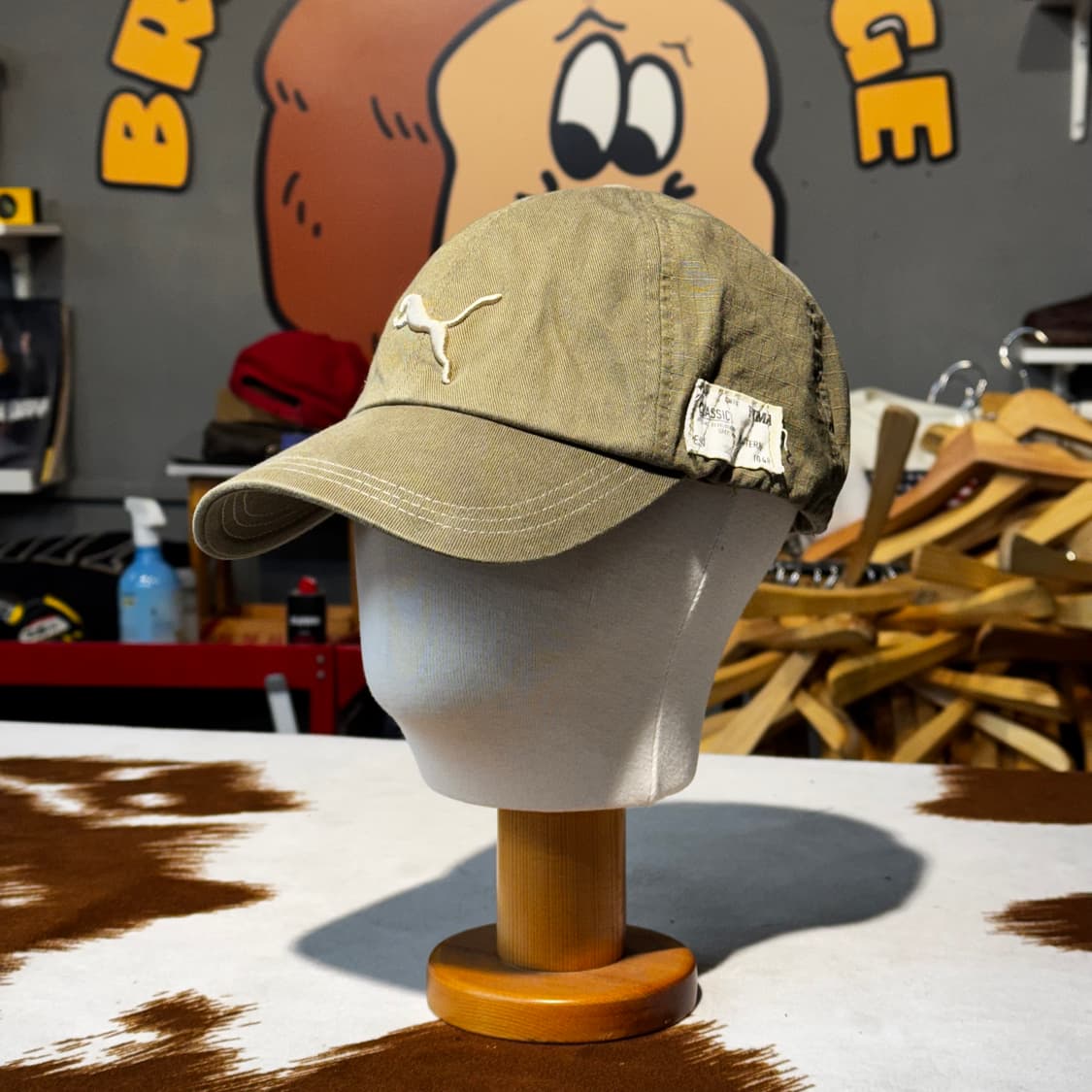 Puma 푸마 립스탑 밀리터리 볼캡 (OS) 카키 상품이미지2