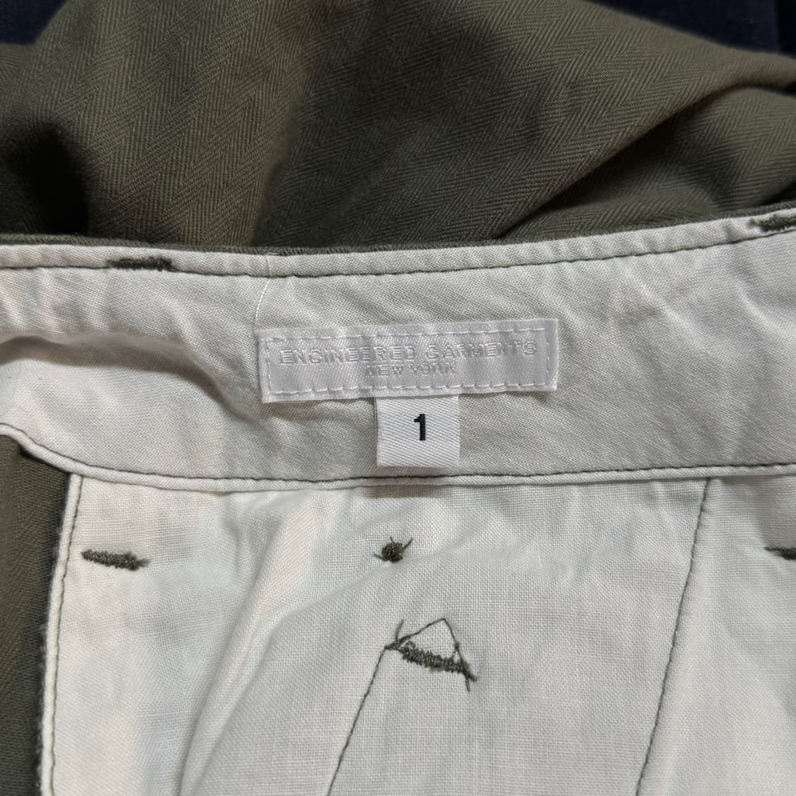 [29] 엔지니어드 가먼츠 헤링본 HBT 팬츠  와이드바지 상품이미지7