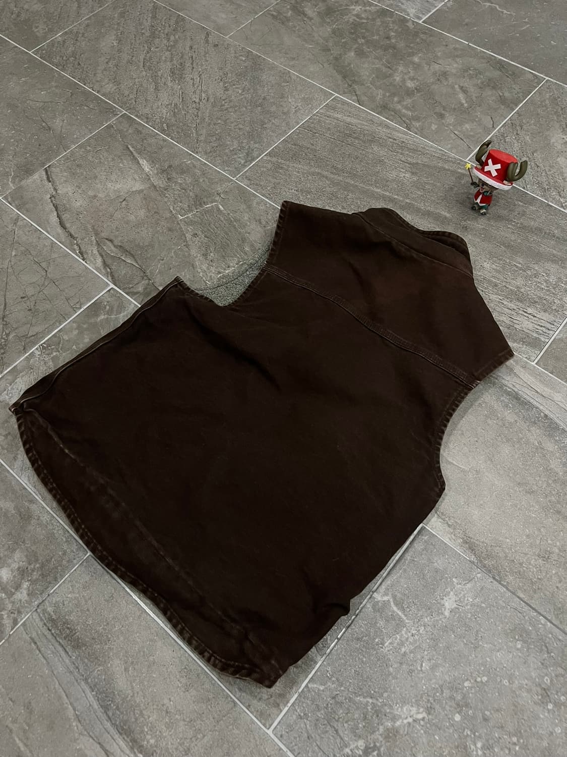 (M)칼하트 셰르파 넥 조끼베스트 V33 DKB 다크브라운 상품이미지7