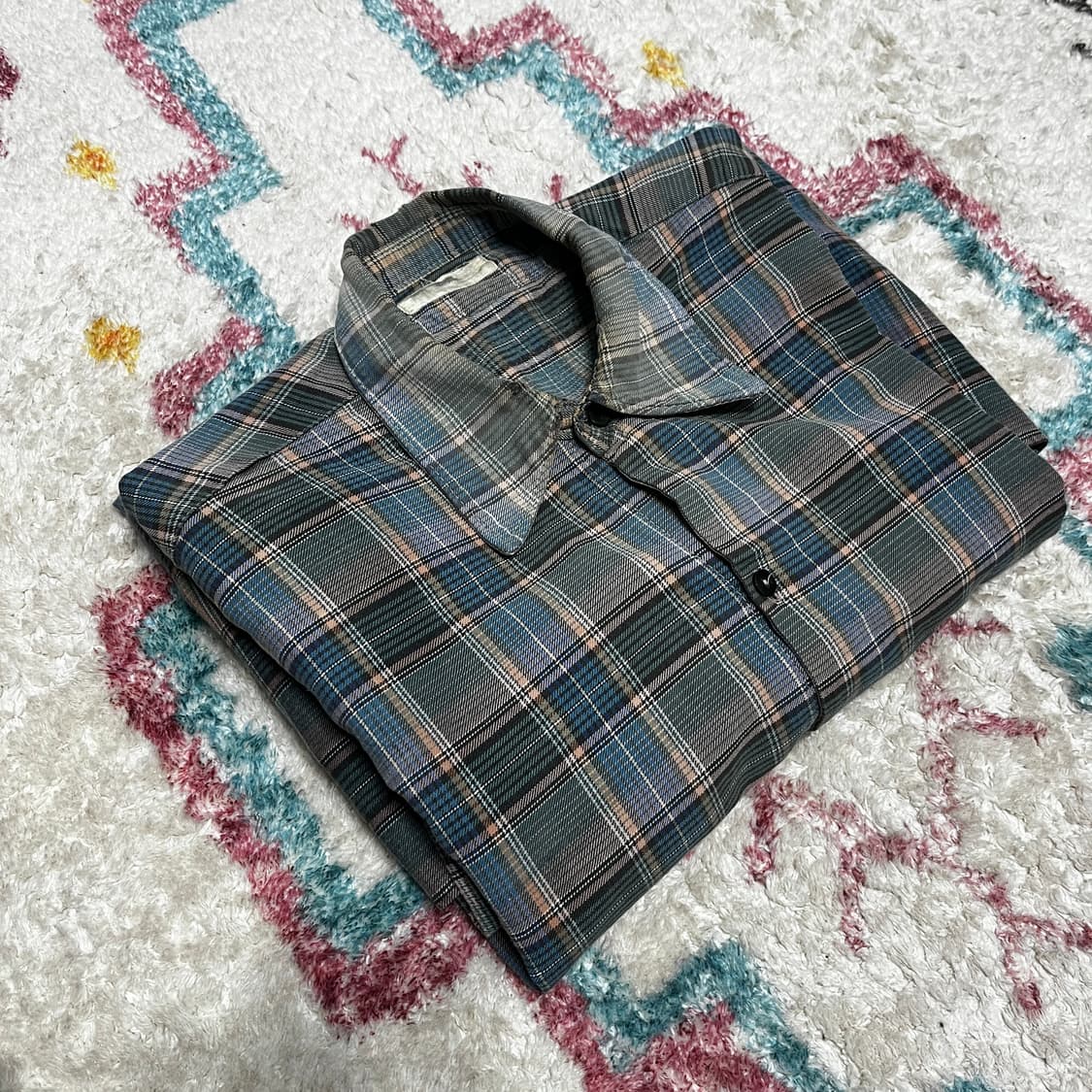 50s FRANCE Fullover Shirt 풀오버 워크셔츠  상품이미지1