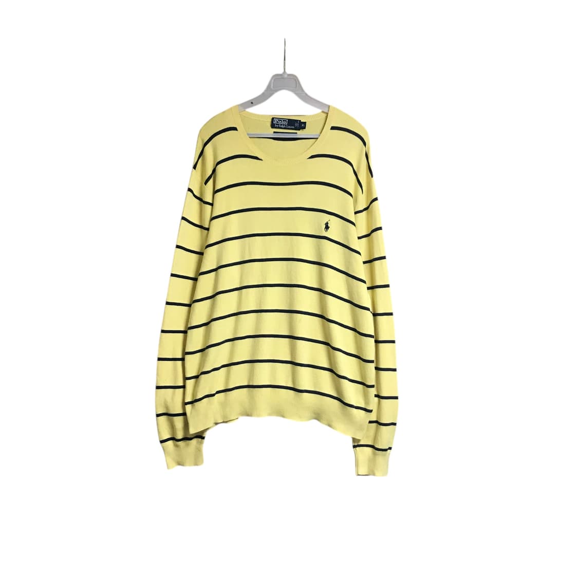 폴로 얇은 라운드 니트 상품이미지2