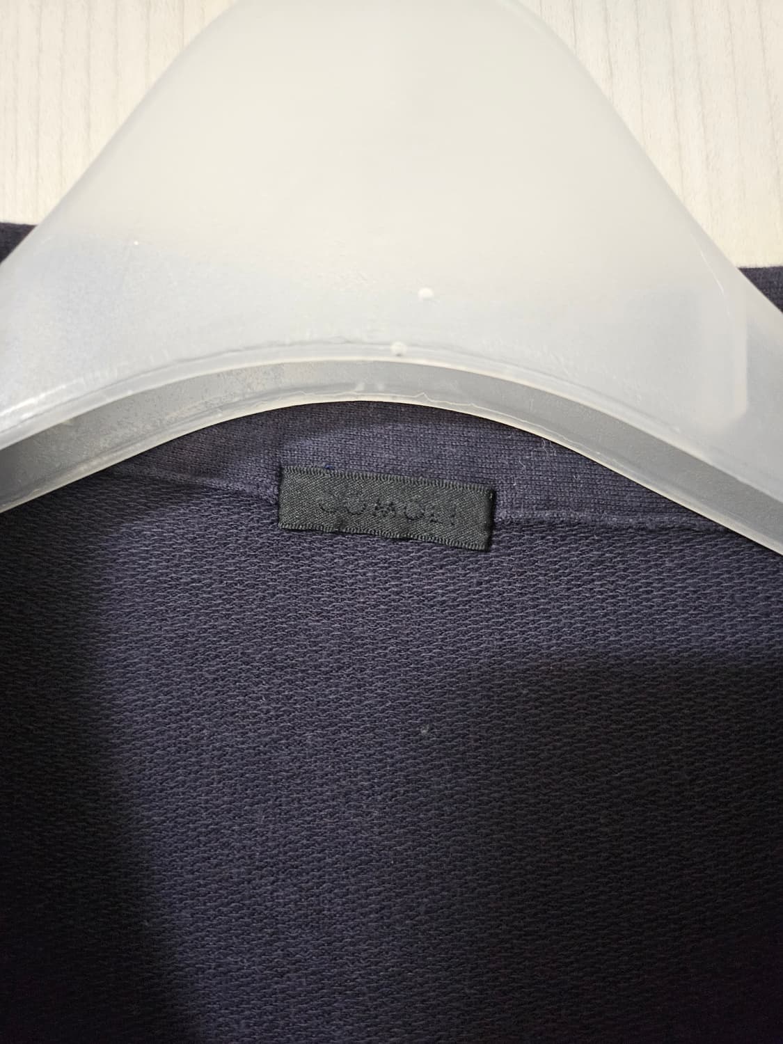 코모리 COMOLI 23SS 코튼 실크 저지 하프 집업 3 상품이미지2