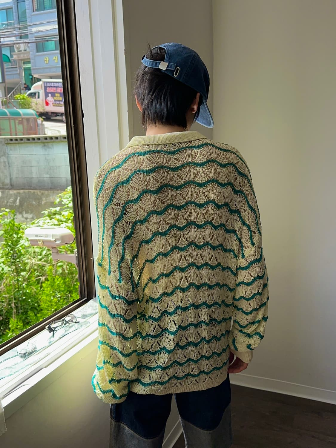 Niko and... 크로셰 폴로 니트 상품이미지9