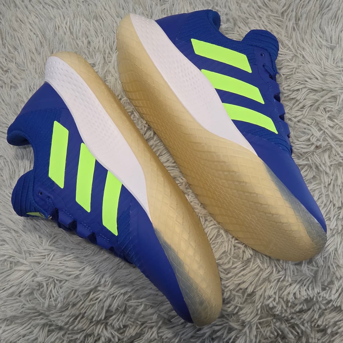 3q-4:아디다스 인도어코트 바운스 트레이너 블루 (230mm)-거의새거 상품이미지7