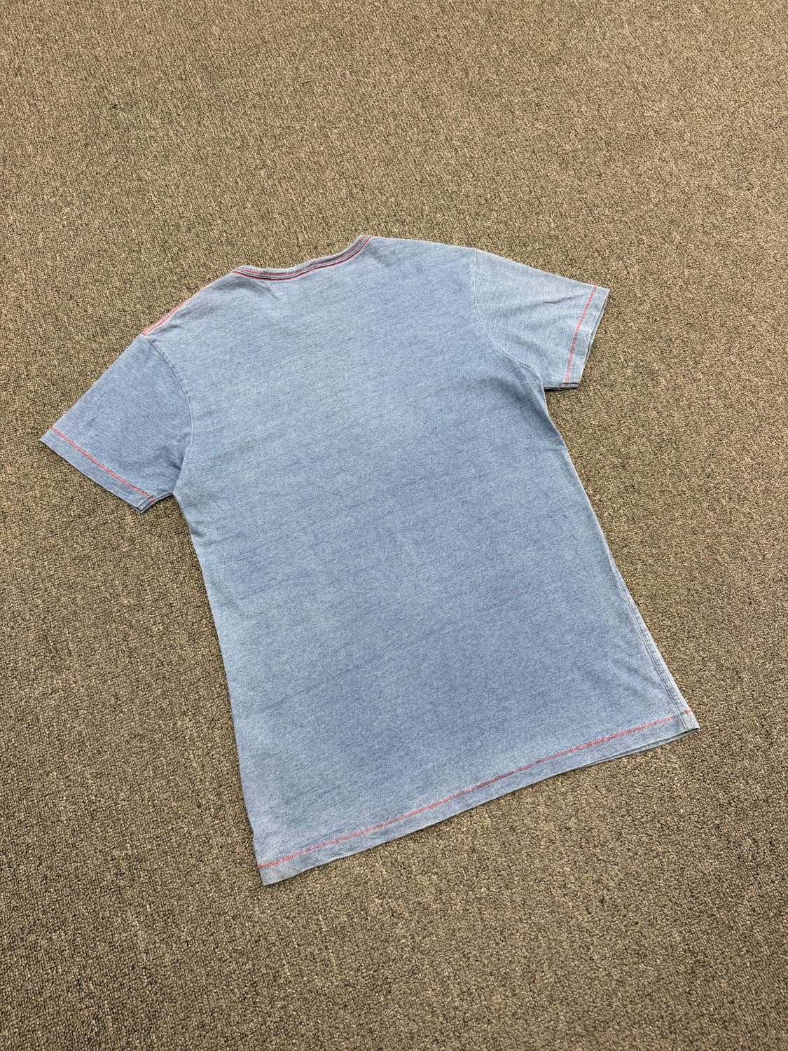 S) 데우스 엑스마키나 빈티지 프린팅 반팔 티셔츠 상품이미지4