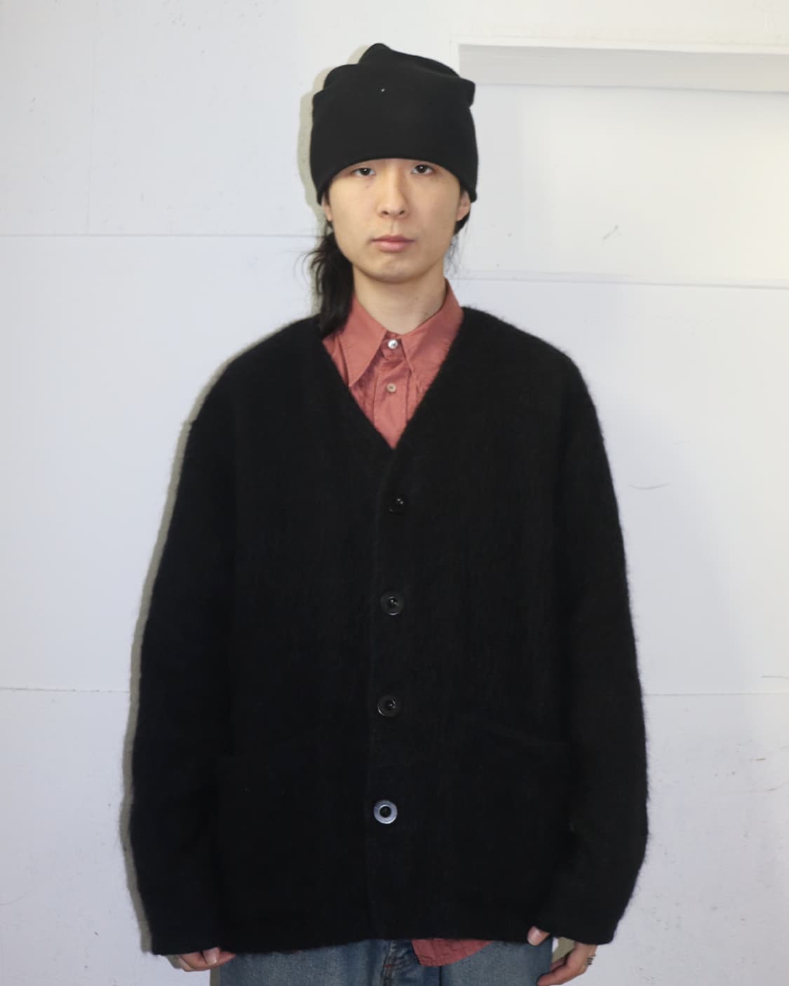 아워레가시 알파카 니트 가디건 상품이미지1