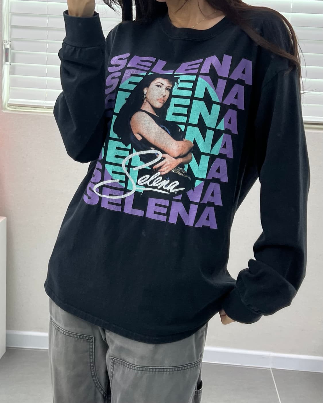 (WOMEN)SELENA 빈티지 긴팔-M1834 상품이미지1