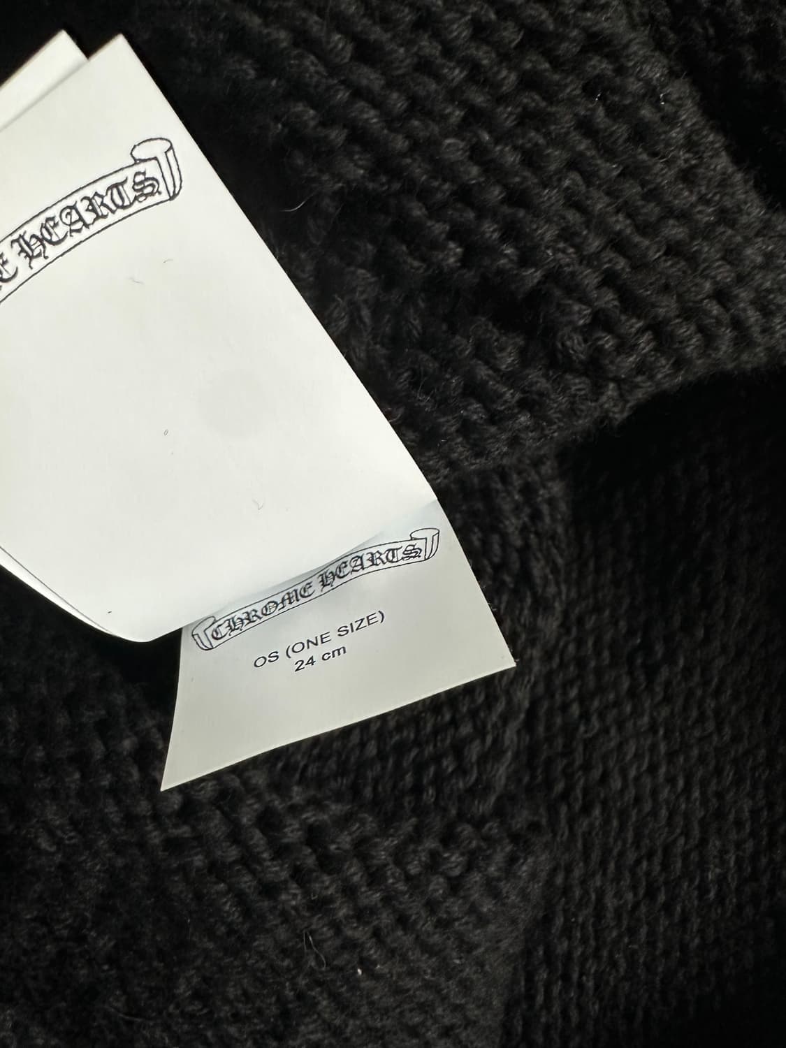 크롬하츠 캐시미어 크로스 오버사이즈 비니 상품이미지6