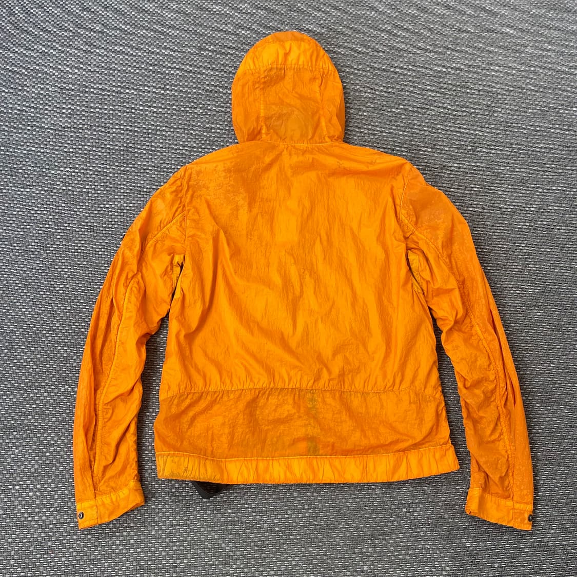 스톤아일랜드 오렌지 폴리 후드 바람막이 자켓 상품이미지2