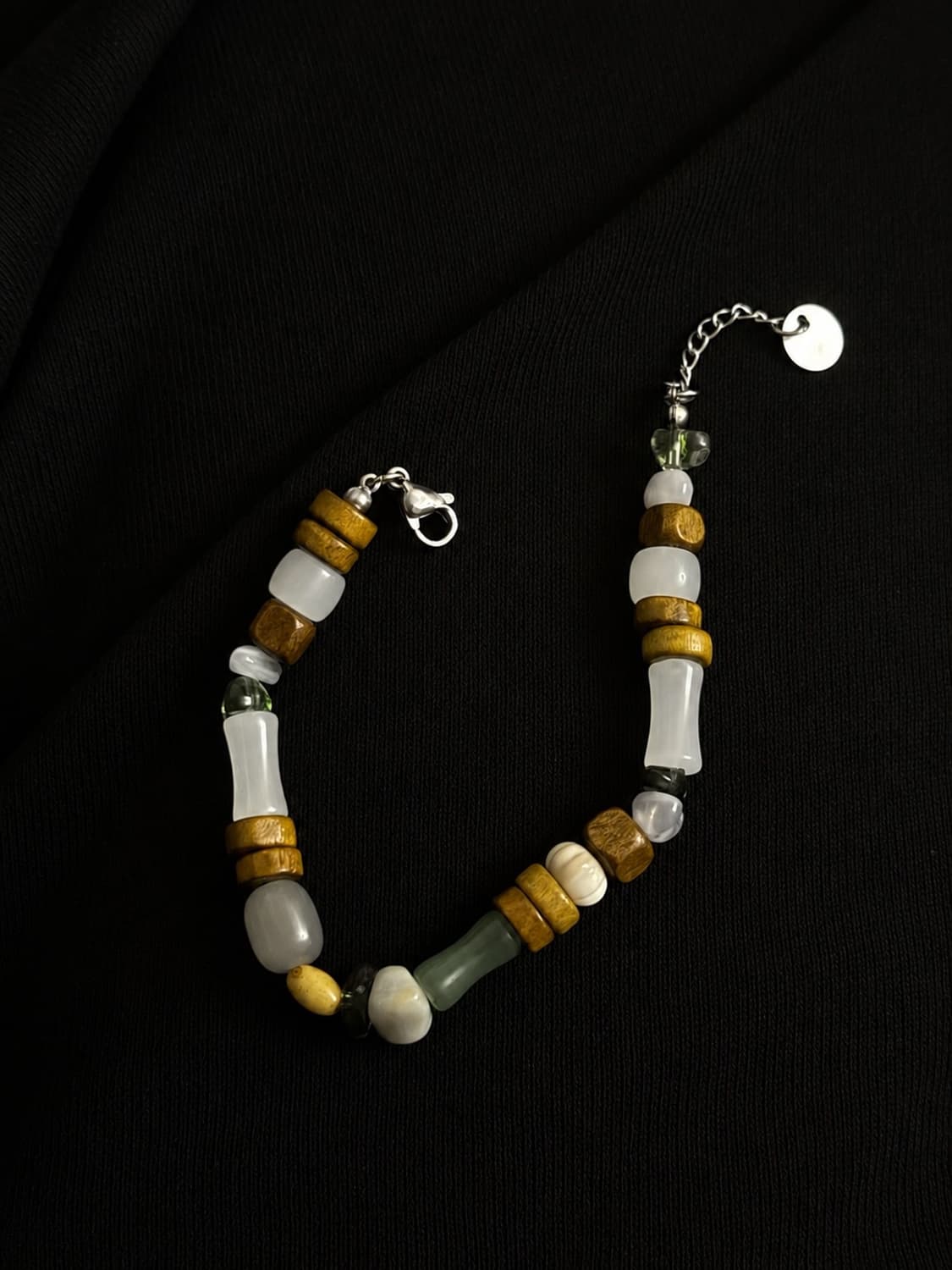 [담슨] 노마드 스톤 비즈 팔찌 Nomad Stone Bracelet 상품이미지1