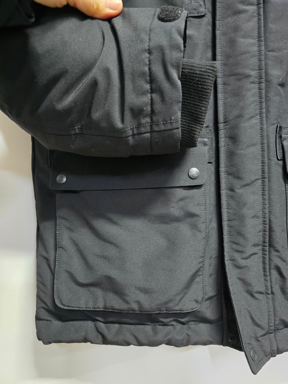 아이더 스텔라 블랙 패딩 점퍼 자켓 100 상품이미지3