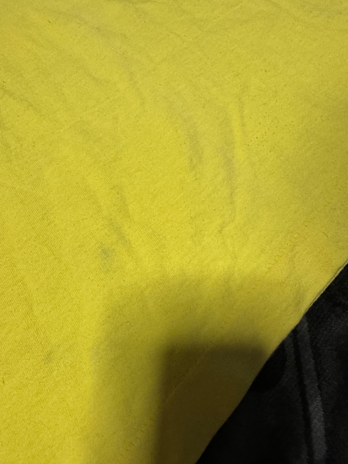 싱글 스티치 티셔츠 옐로우 상품이미지7