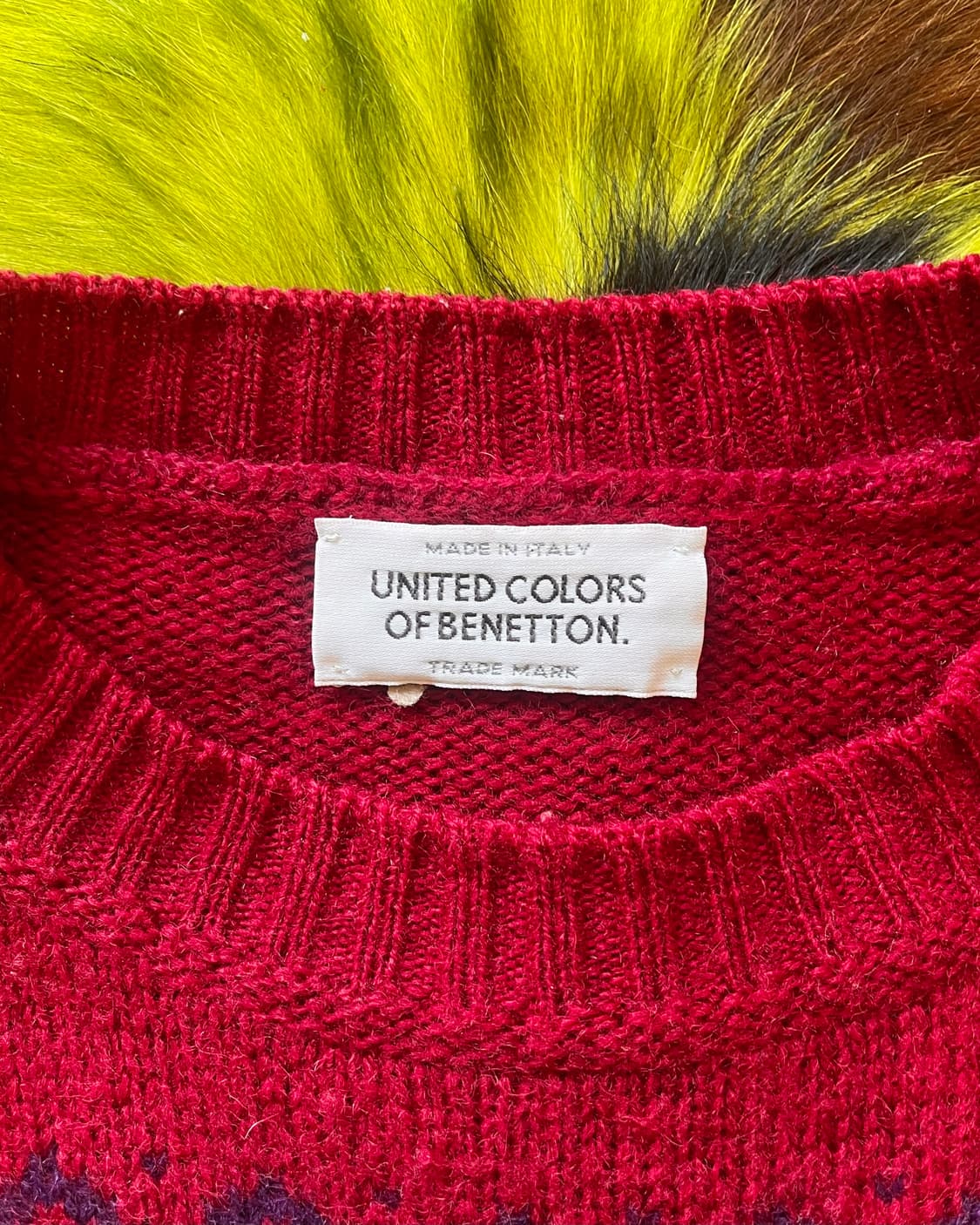 90s United Colors of Benetton Wool Knit 상품이미지5