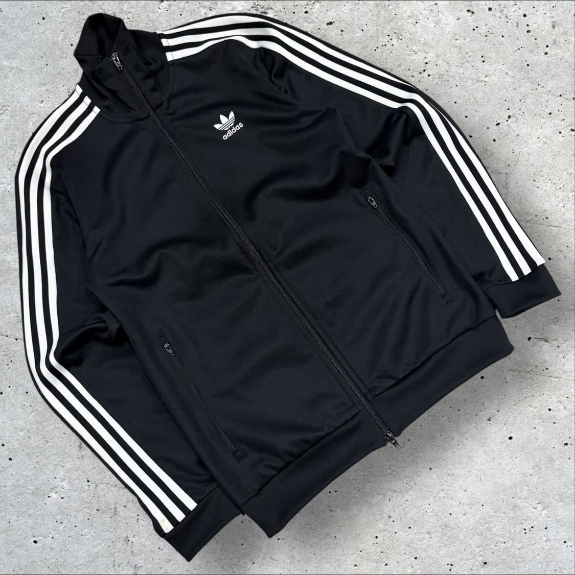 [S] 아디다스 유로파 삼선 트랙탑 블랙 져지 B836 상품이미지1