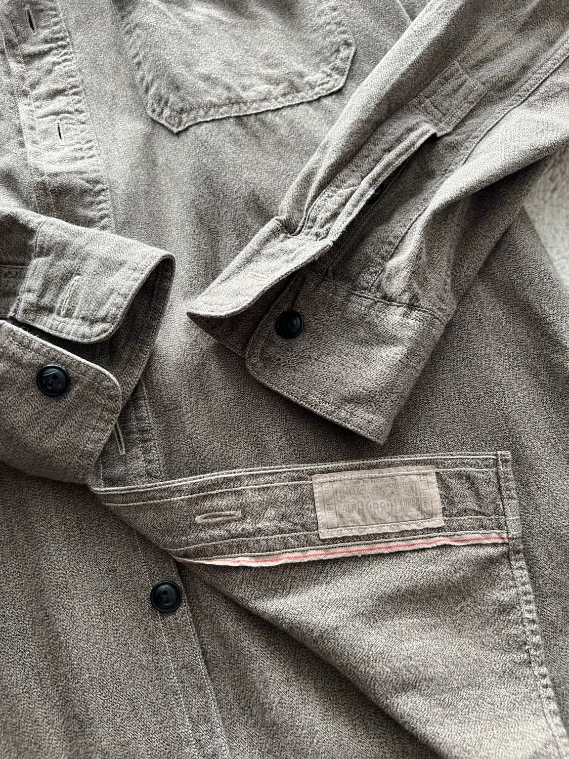 더블알엘 재스페이 셀비지 워크 셔츠 상품이미지2