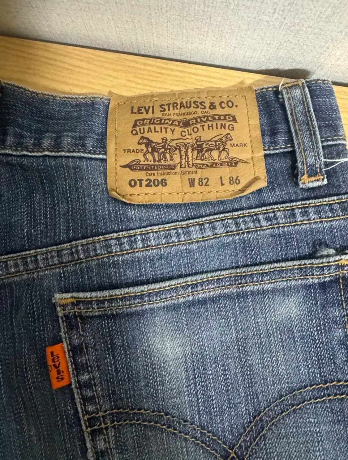 Levi’s 오렌지탭 OT206 빈티지 데님 상품이미지6