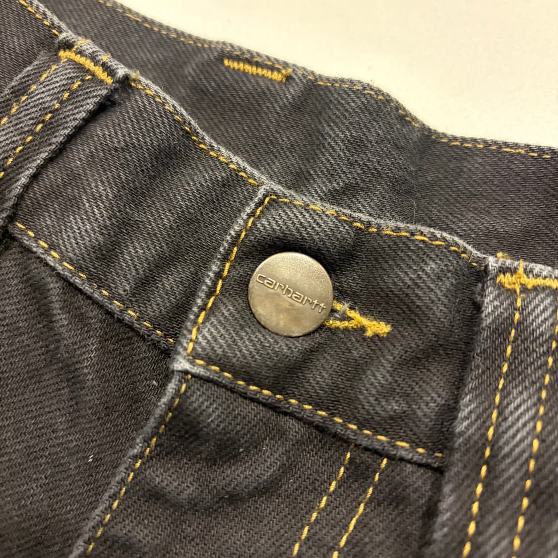 [XS] 칼하트 브랜든 블랙 데님 팬츠 청바지 C689 상품이미지7