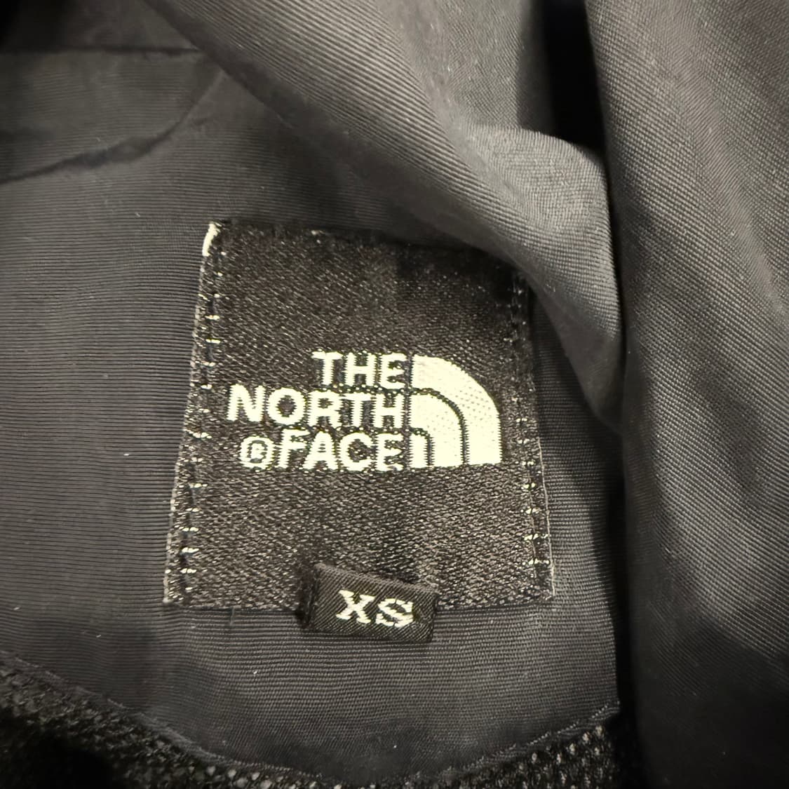 [정품/XS] 노스페이스 블랙 후드 바람막이 자켓 b14 상품이미지5