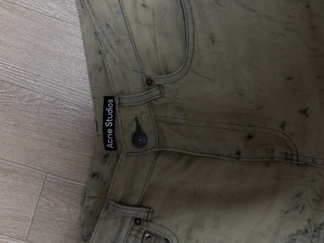 Acne Studios Yellow Denim 상품이미지3