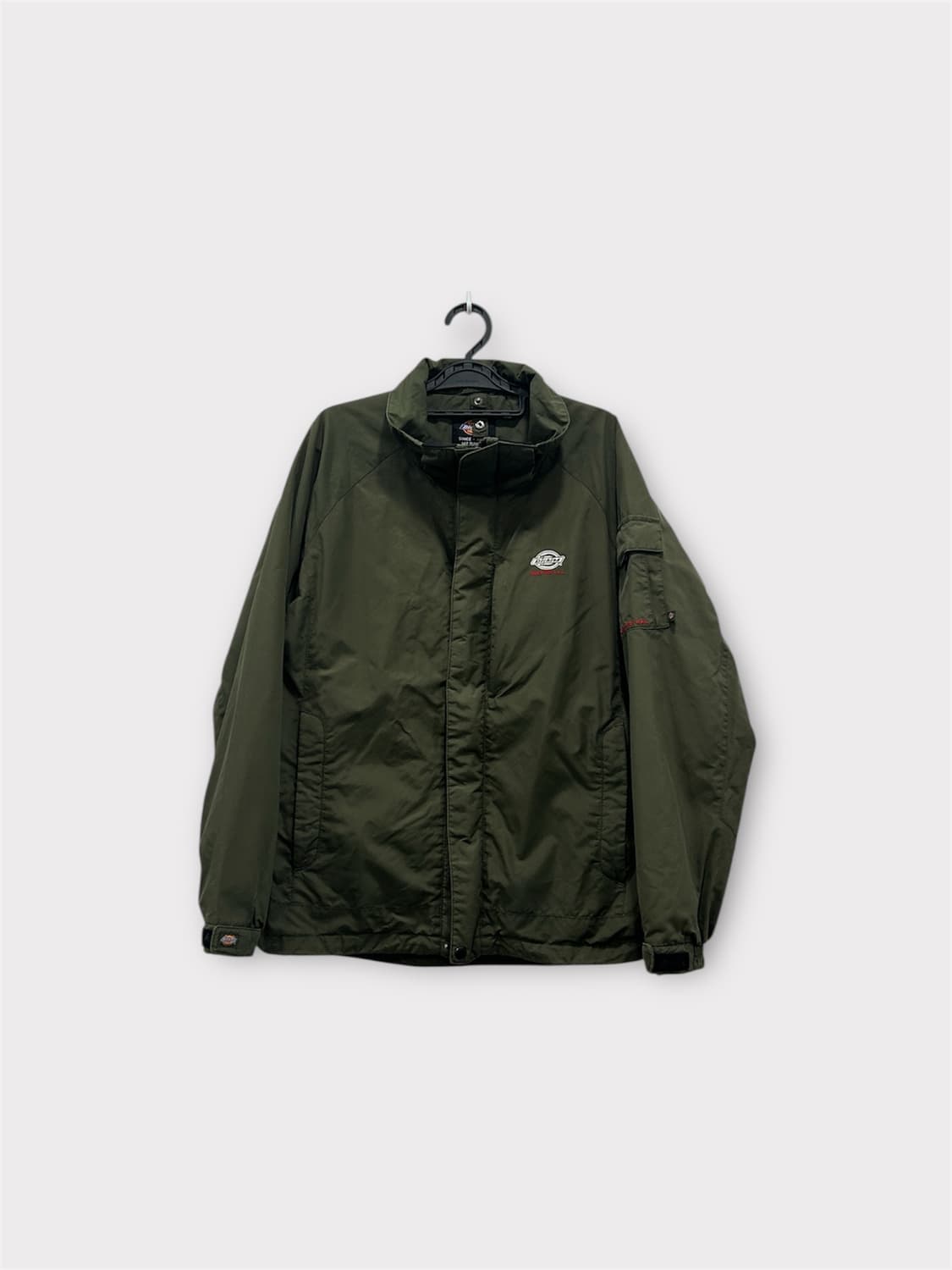 디키즈 카키 바람막이 집업 자켓 남성 M 상품이미지1