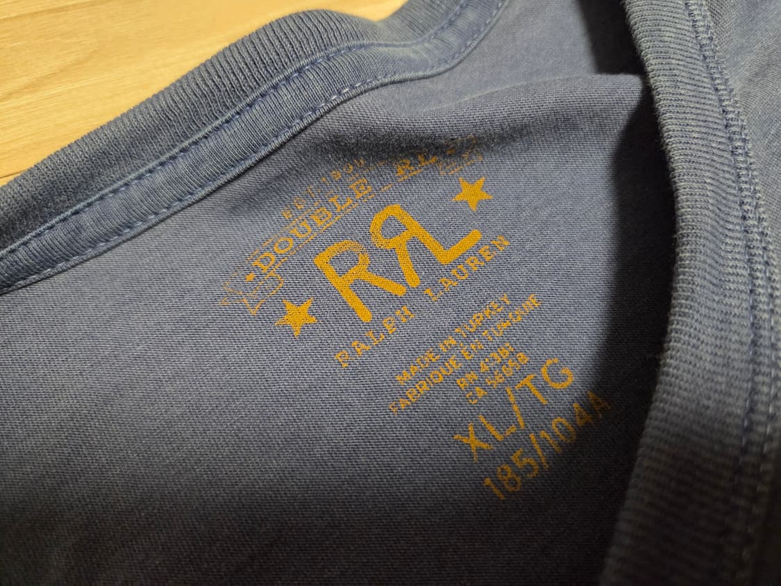 RRL 더블알엘 유니온 플래그 반팔 티셔츠 XL 상품이미지3