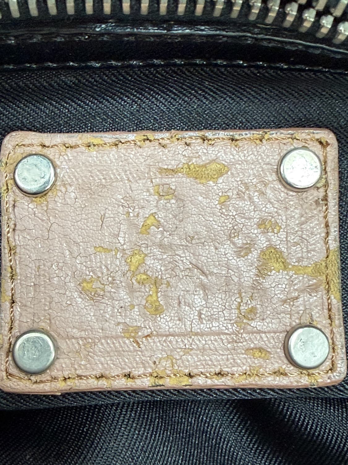 프라다 나일론 & 페이턴트 레더 체인 숄더백 상품이미지9