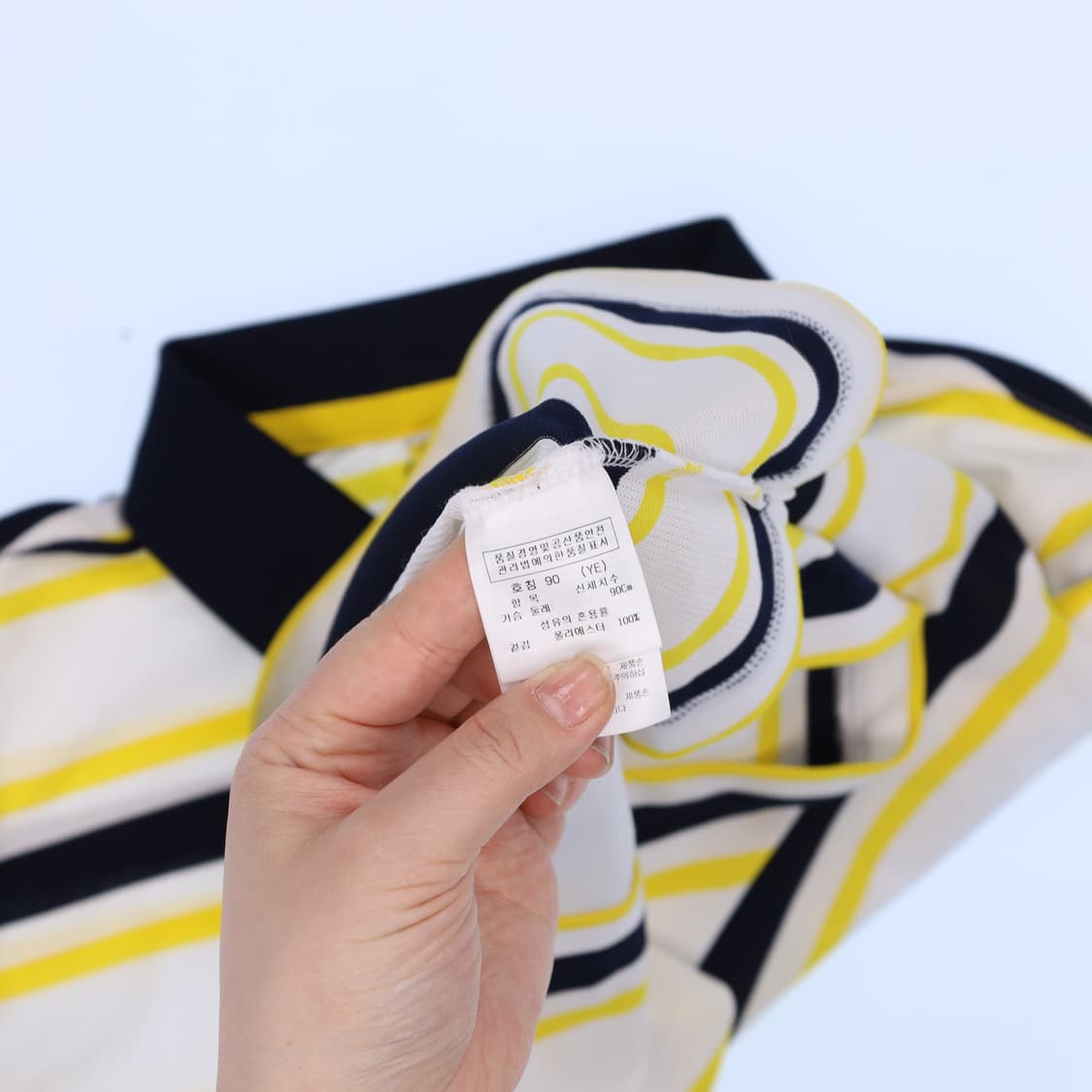 90 새상품 까스텔바작 여성 반팔티 0407M 상품이미지4