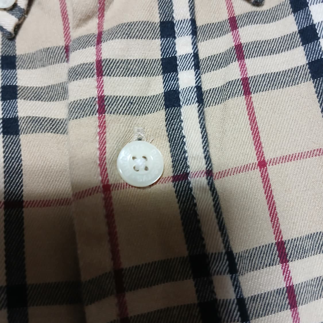 Burberry 버버리 빈티지 오버핏 체크 셔츠 남방 상품이미지8