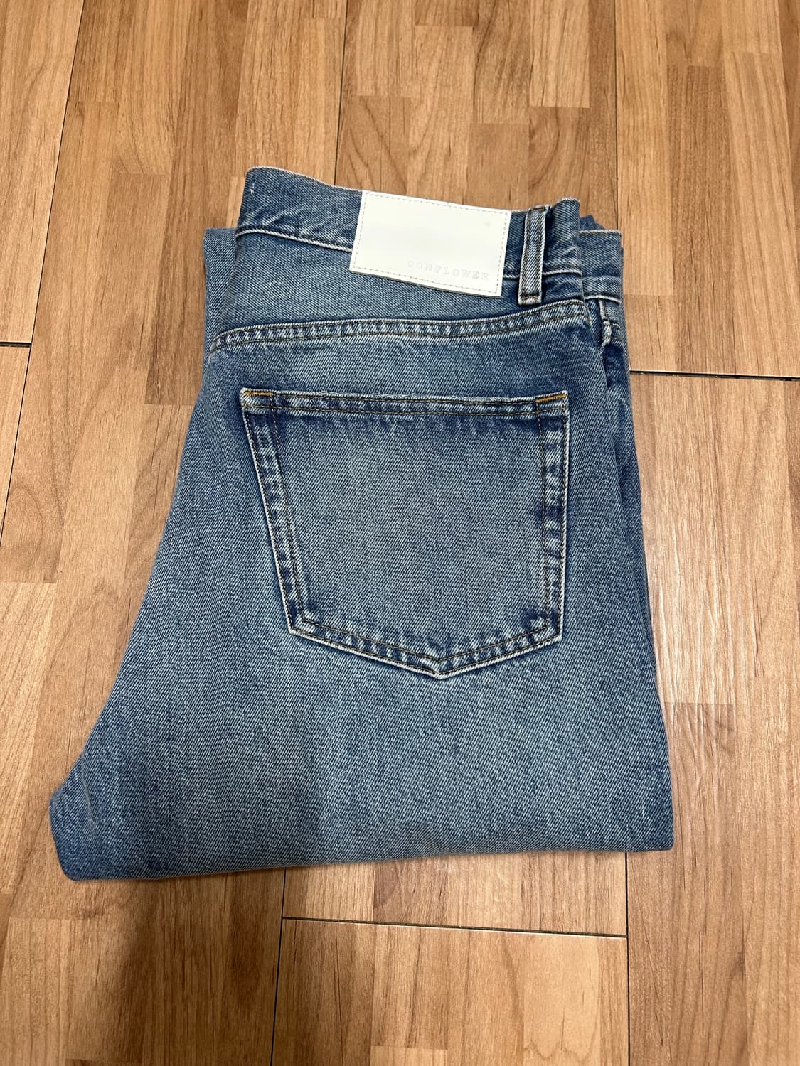 선플라워 스트레이트 트위스트 진 내츄럴 빈티지 32x30 상품이미지1