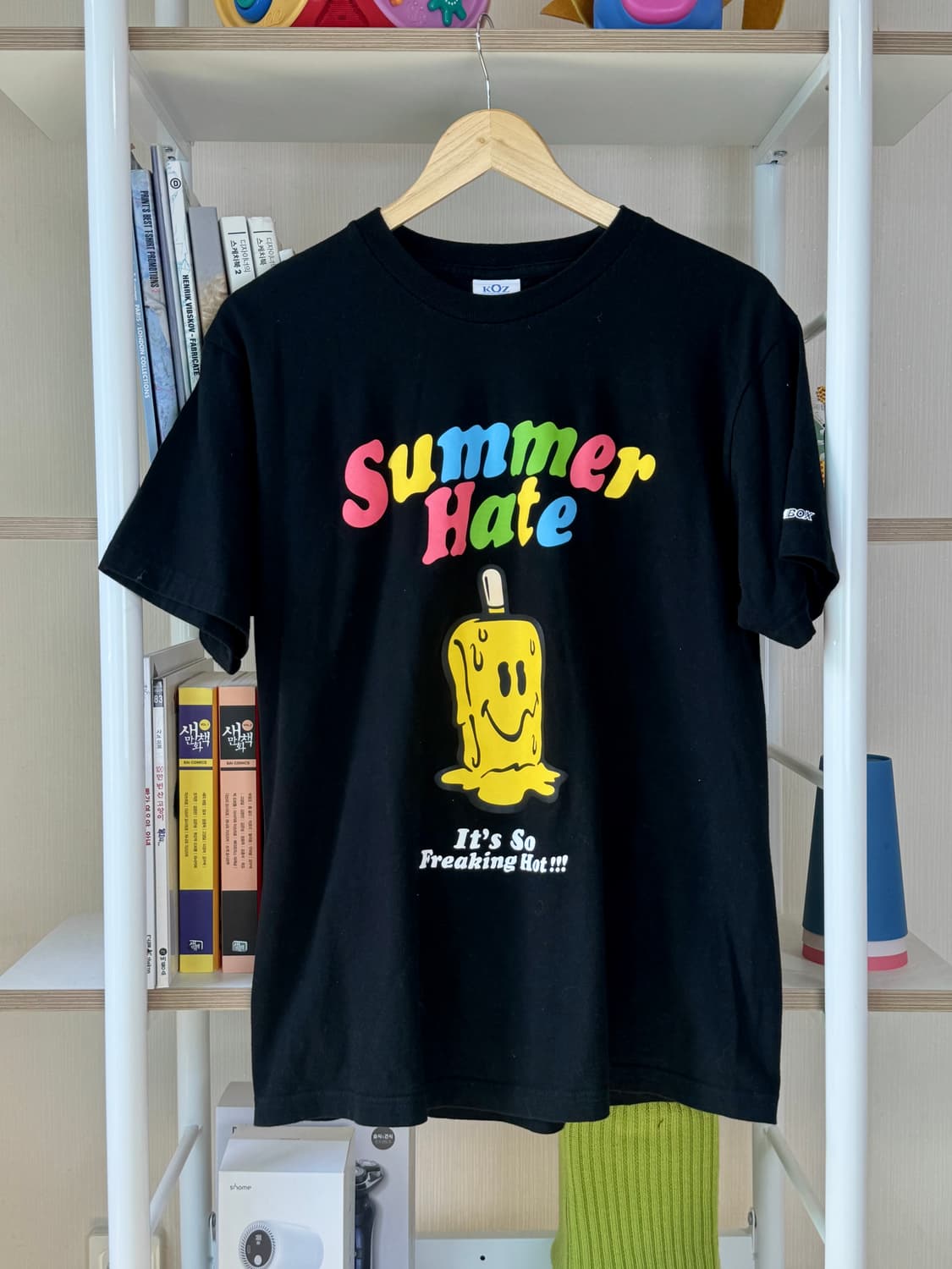 지코 ZICO summer hate 반팔 티셔츠 KOZ 상품이미지1
