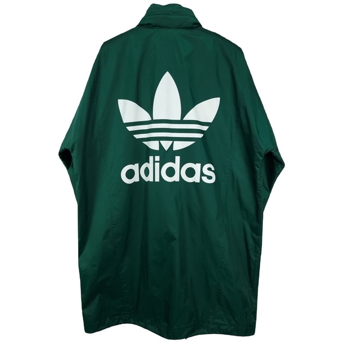 [아디다스] 빅로고 프린팅 롱 바람막이 코트 그린 M19006 상품이미지3